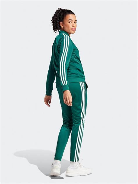 adidas sportanzug damen grün|Grun .